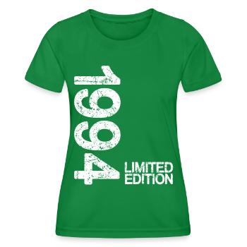 1994 Limited Edition - Women's Functional T-Shirt - kelly green - Front - AI Model Female 172 dark (172cm)