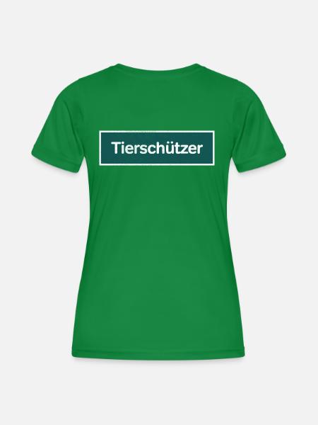 Tierschützer - Frauen Funktions-T-Shirt - Kelly Green