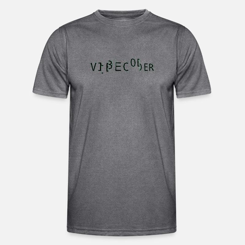 vibecoder_mono glitch Men's Functional T-Shirt