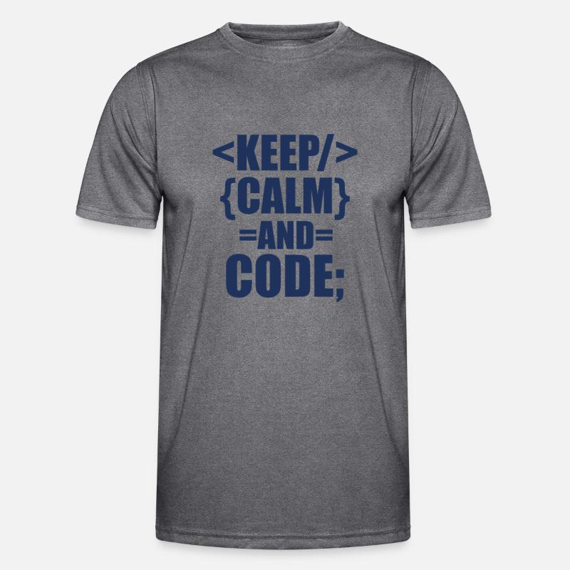 Coding Männer Funktions-T-Shirt