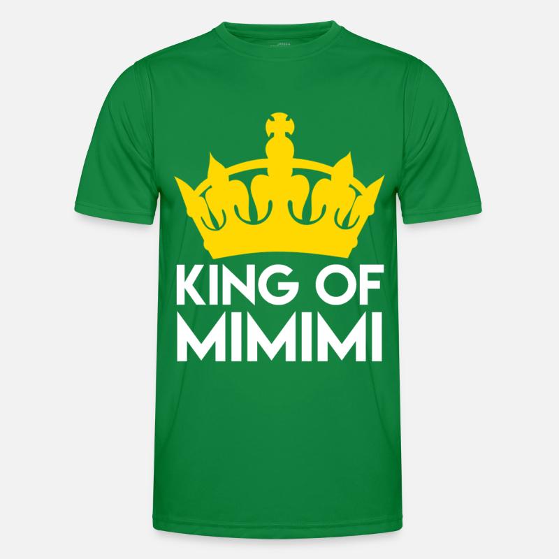 Déclaration du roi de Mimimi ironie du sort T-shirt sport Homme