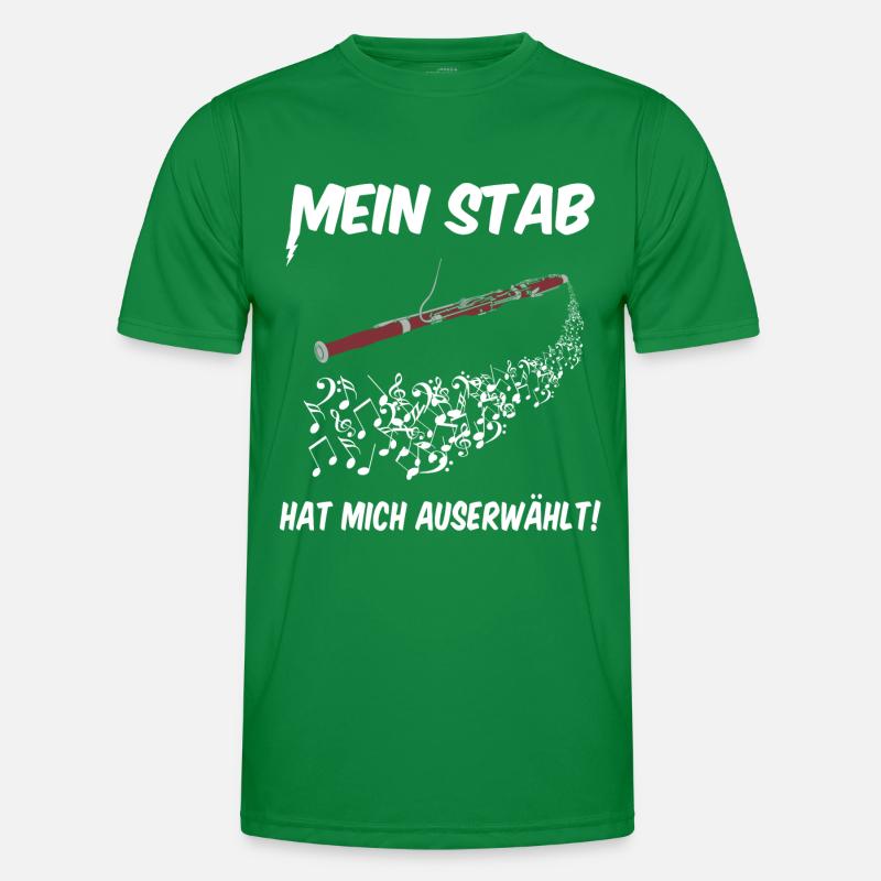 Fagott - auserwählt Männer Funktions-T-Shirt