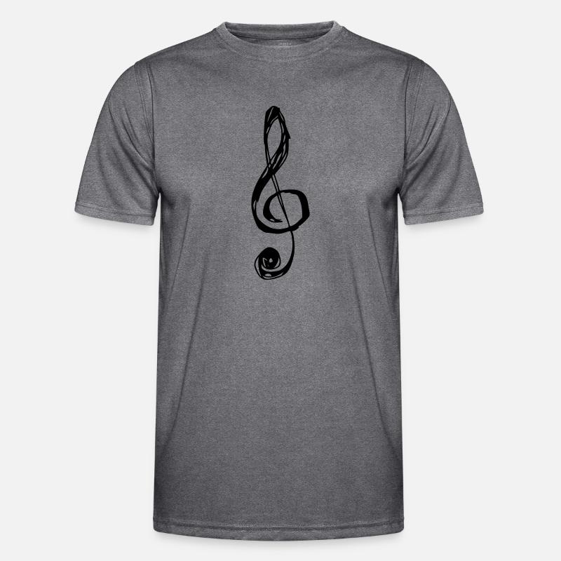 note Männer Funktions-T-Shirt