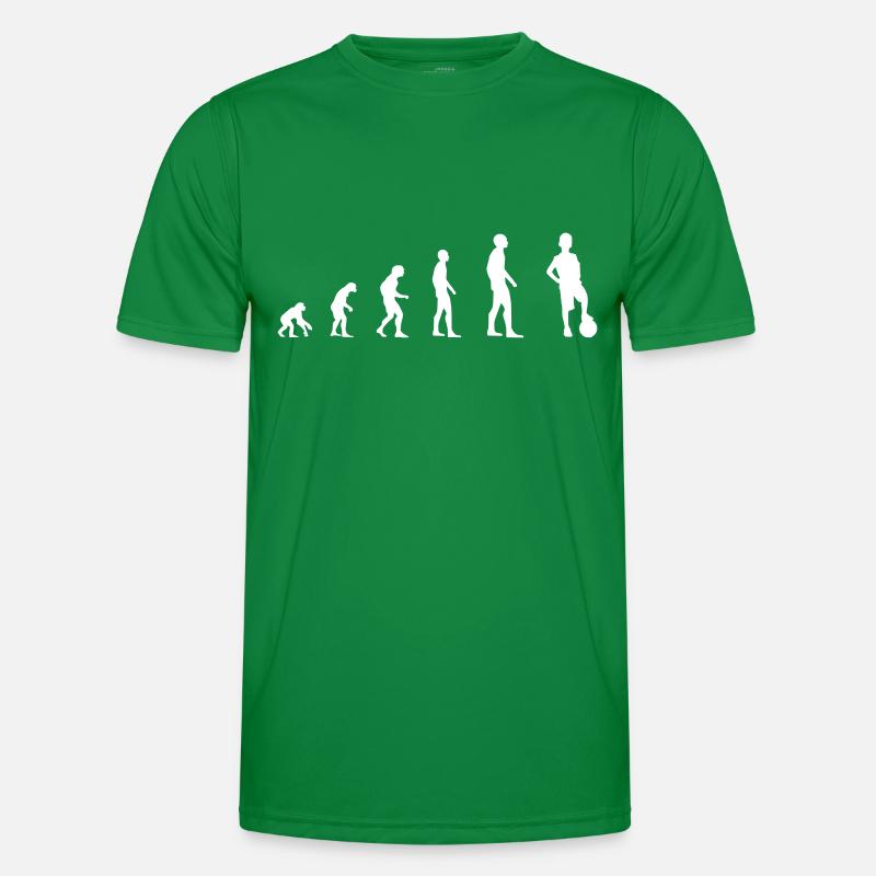 Fußball Junge – Evolution Männer Funktions-T-Shirt