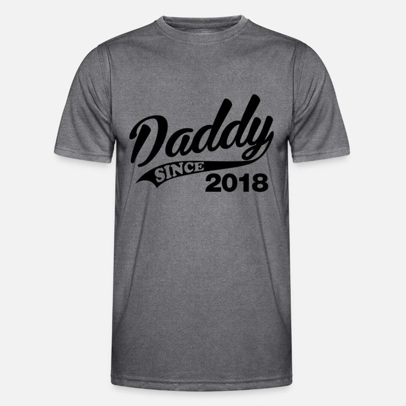 Daddy Since 2018 Men's Functional T-Shirt