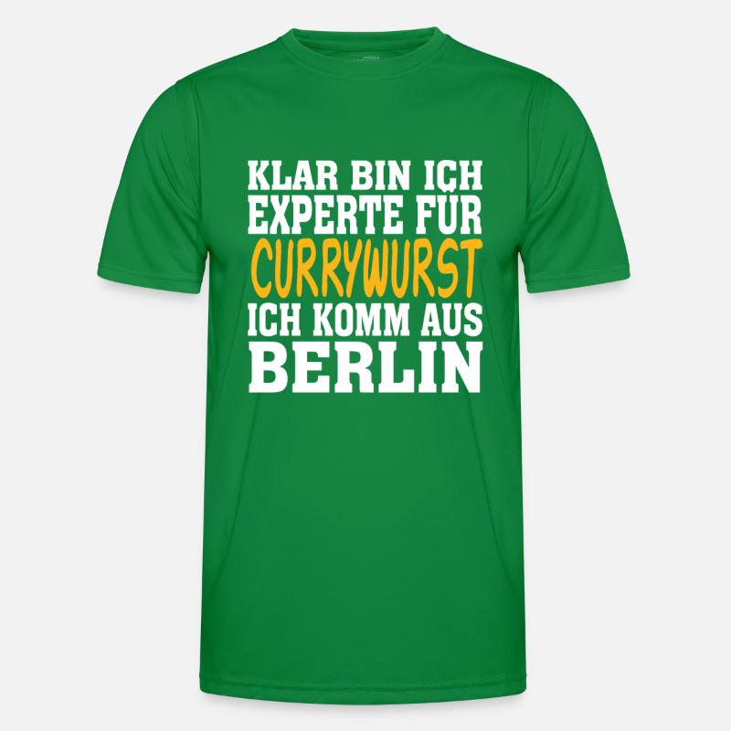 Currywurst Männer Funktions-T-Shirt