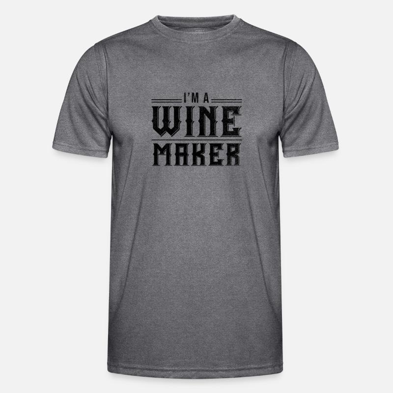 Grapevine winemaker winegrower Men's Functional T-Shirt