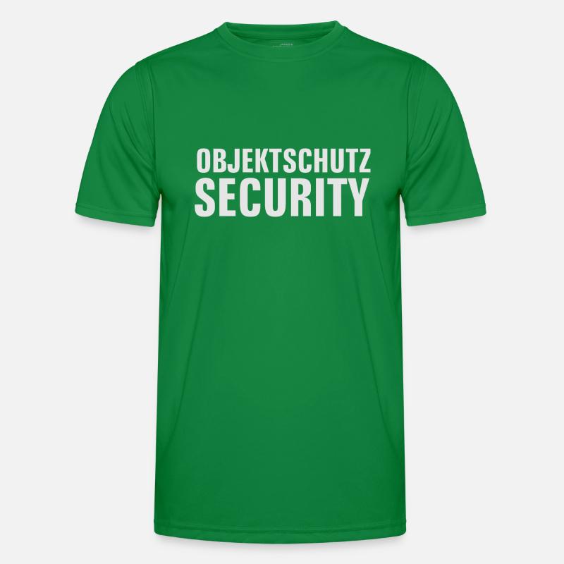 Ordnungsdienst, Security, Objektschutz Männer Funktions-T-Shirt
