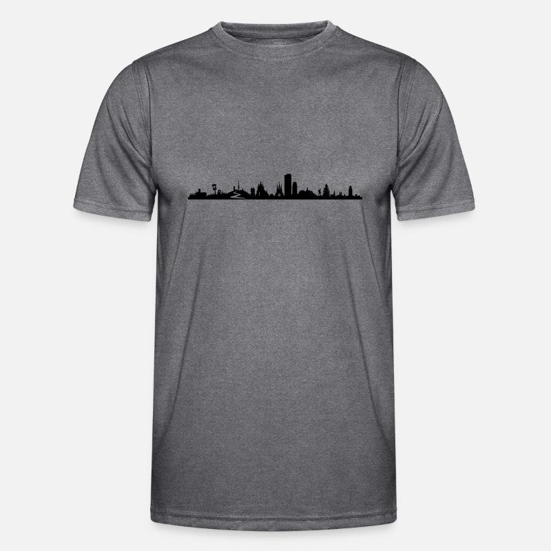 Skyline - Thüringen Männer Funktions-T-Shirt