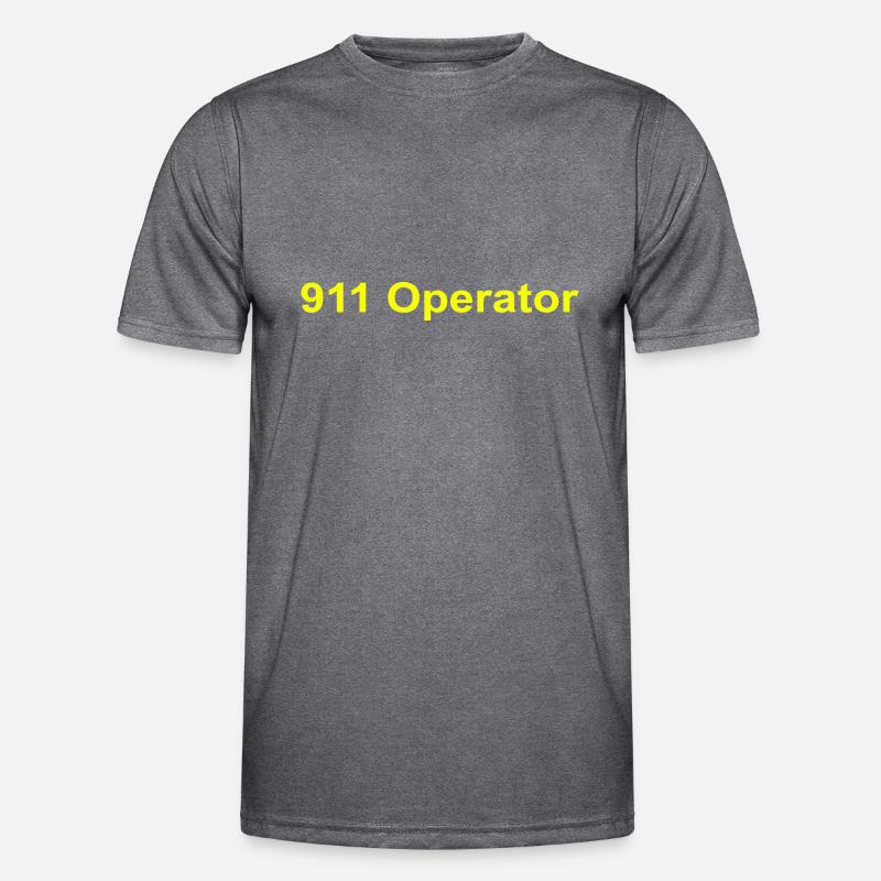 Operator Männer Funktions-T-Shirt