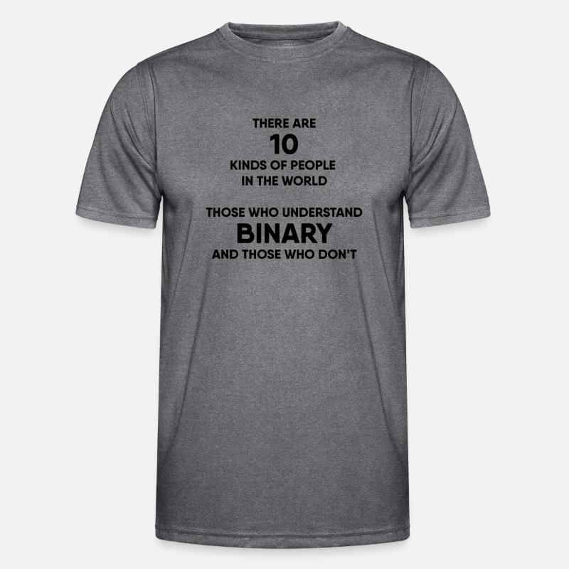 Programmer - Binary system Men's Functional T-Shirt