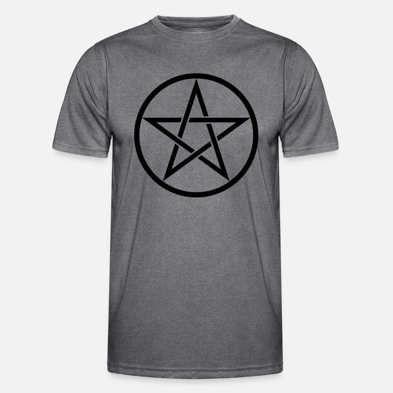 Pentacle Symbol 2 (Vector) Men's Functional T-Shirt