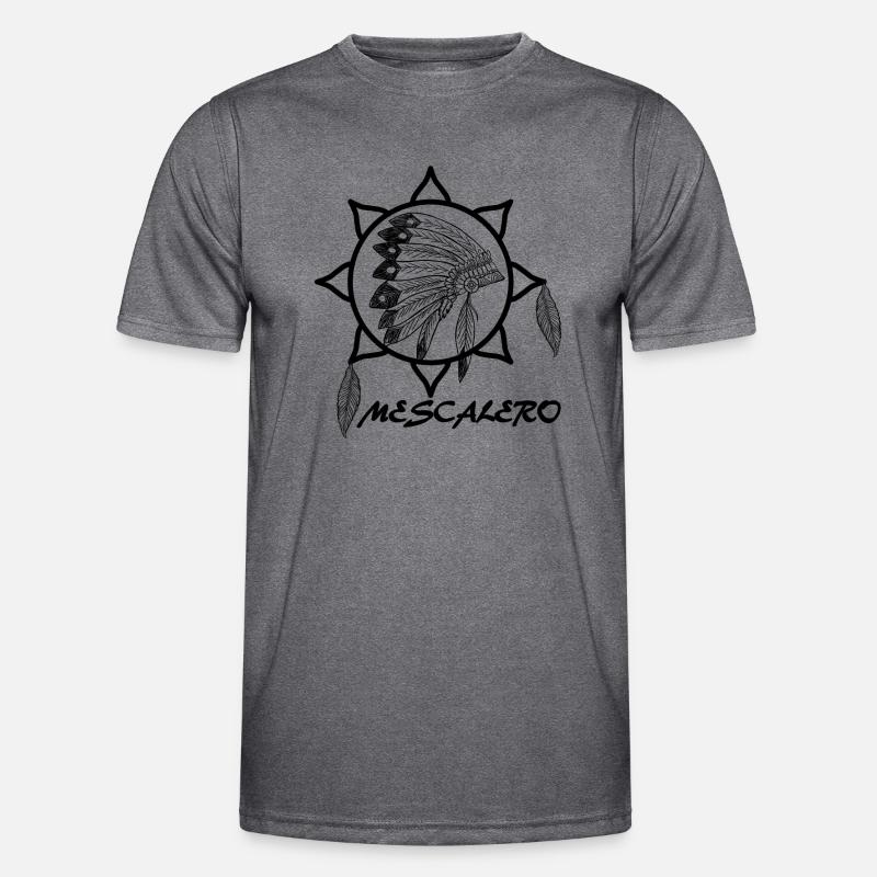 Mescalero Apache Indians Men's Functional T-Shirt