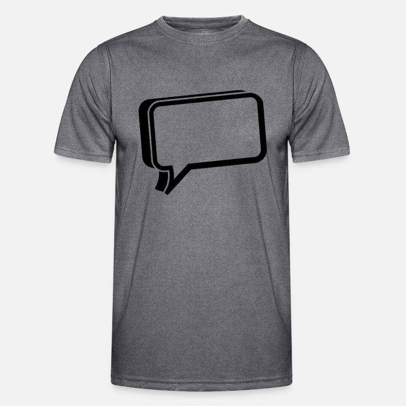 bubble chat Men's Functional T-Shirt