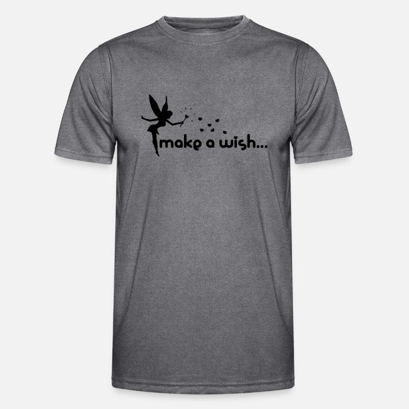 make a wish Männer Funktions-T-Shirt