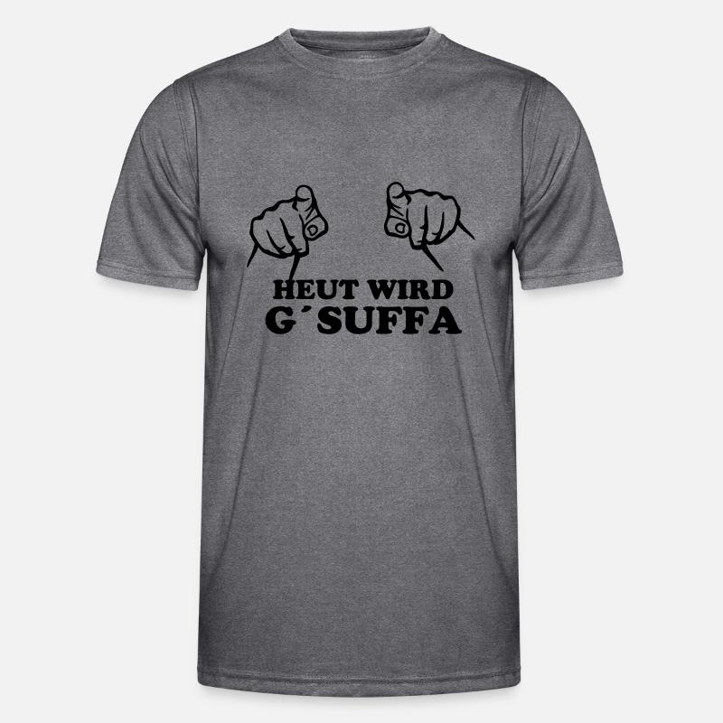heut_wird_gsuffa Männer Funktions-T-Shirt