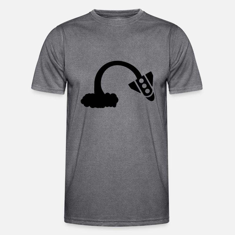 Rakete fail Männer Funktions-T-Shirt