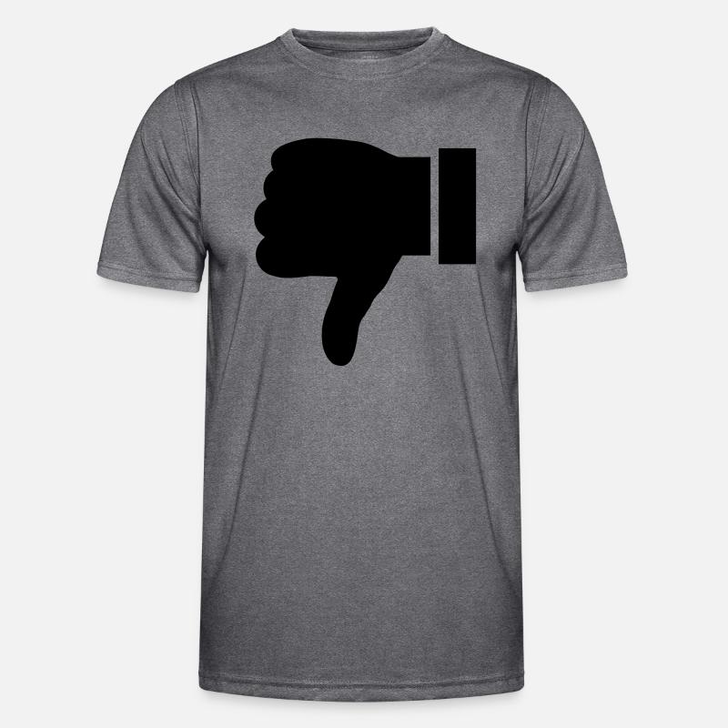 disklike symbol Männer Funktions-T-Shirt