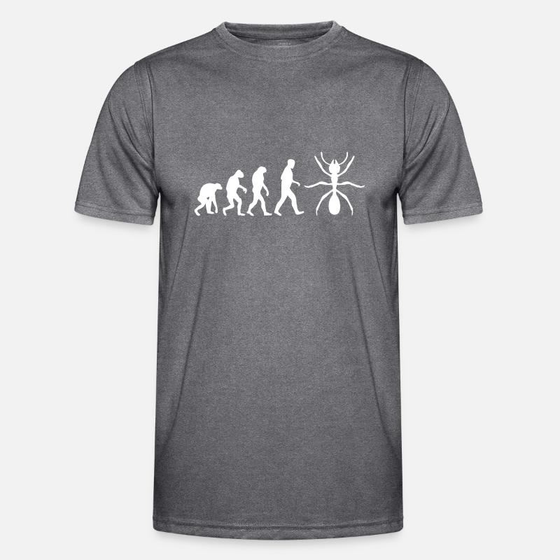 ameise evolution Männer Funktions-T-Shirt