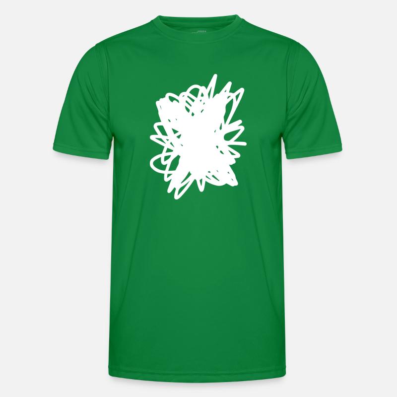 Scribble Spot Scribble Men's Functional T-Shirt