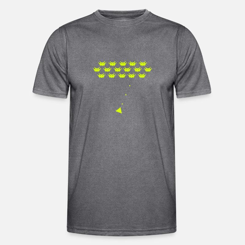 space attack Männer Funktions-T-Shirt