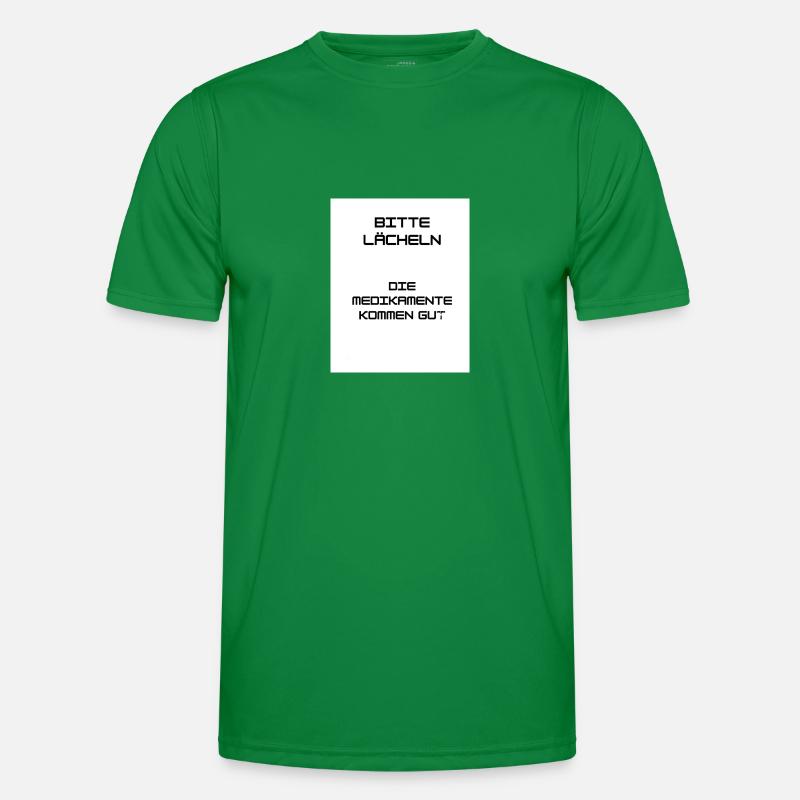 Keep Smiling Männer Funktions-T-Shirt