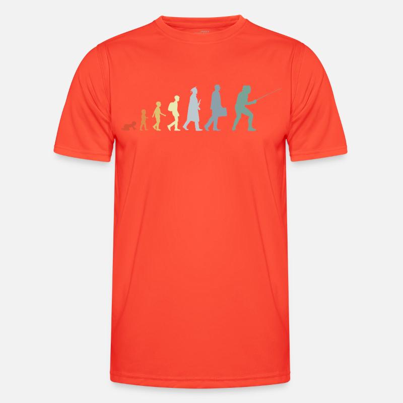 Fechter Evolution - Männer Funktions-T-Shirt - Grenadine