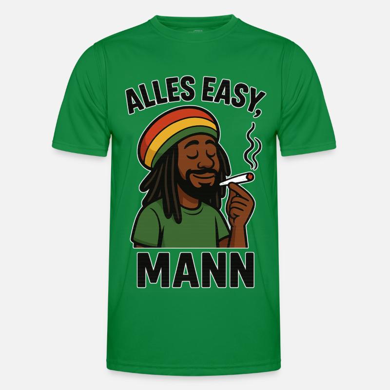 Everything Easy Man Men's Functional T-Shirt