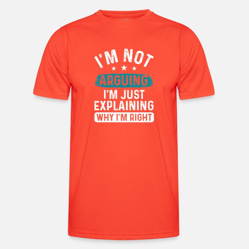 I understand, I'm just explaining - Men's Functional T-Shirt - grenadine