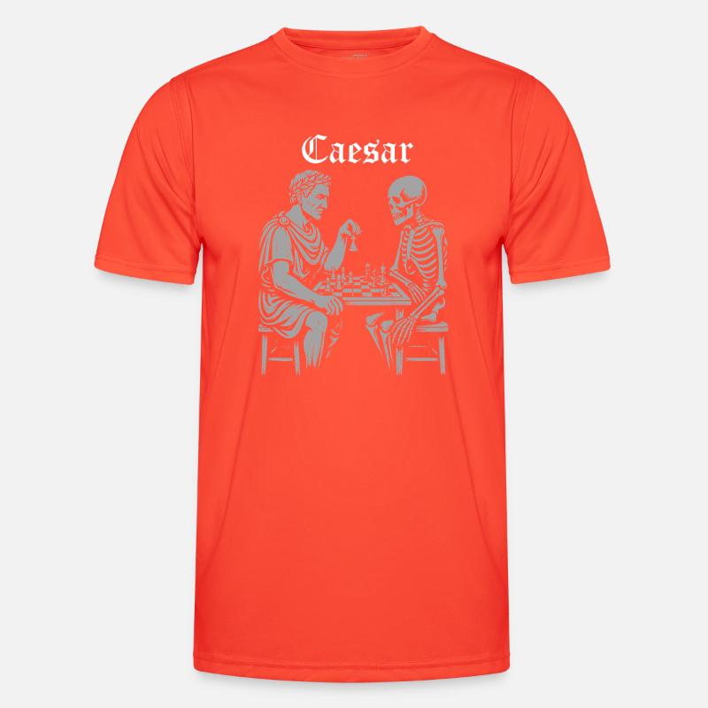 Caesar Chess Duel Men's Functional T-Shirt
