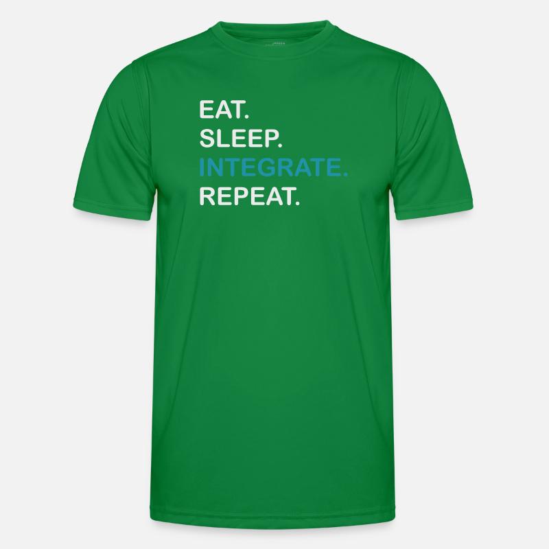 Integrate Repeat HPLC Performance Chromatography Men's Functional T-Shirt