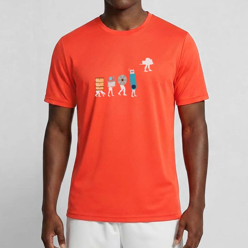 Cloud Computing Funny Programmer Data AI Software Men's Functional T-Shirt