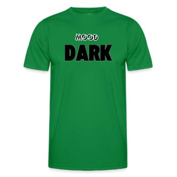 Stimmung: Dunkel - Männer Funktions-T-Shirt - Kelly Green - Vorne - AI Model Male 178 dark (178cm)