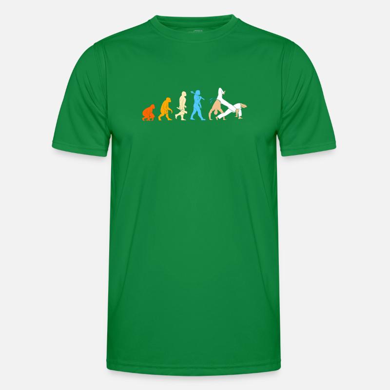 Capoeira Evolution Männer Funktions-T-Shirt