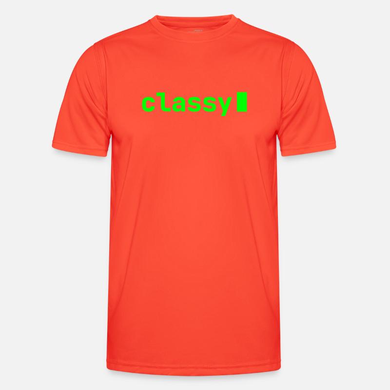 classy | Developer mood - Men's Functional T-Shirt - grenadine