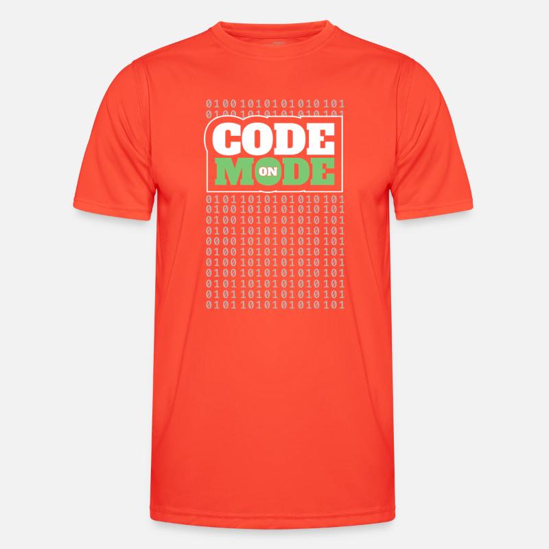 Codemodus An – Programmierung von Softwareentwickler Programmierer Männer Funktions-T-Shirt
