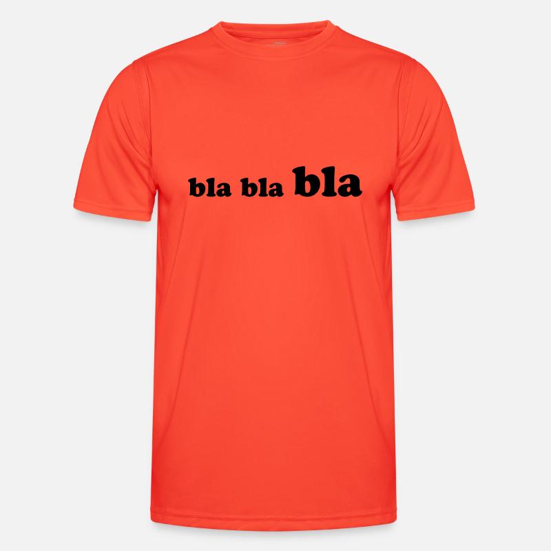 bla_bla_bla - Men's Functional T-Shirt - grenadine