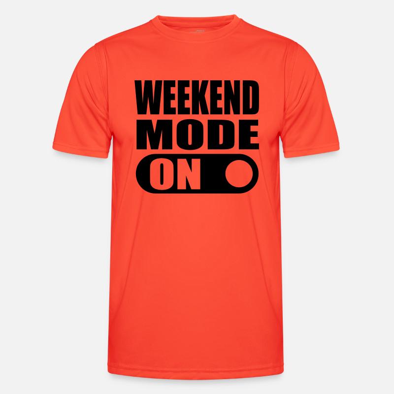weekend mode on Men's Functional T-Shirt