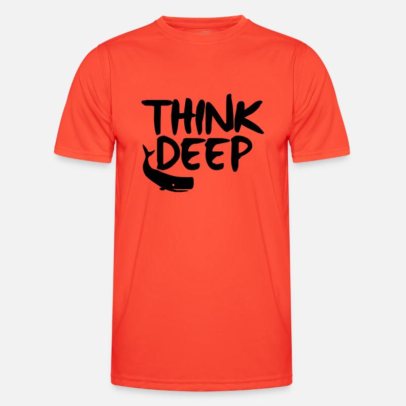 think deep Men's Functional T-Shirt