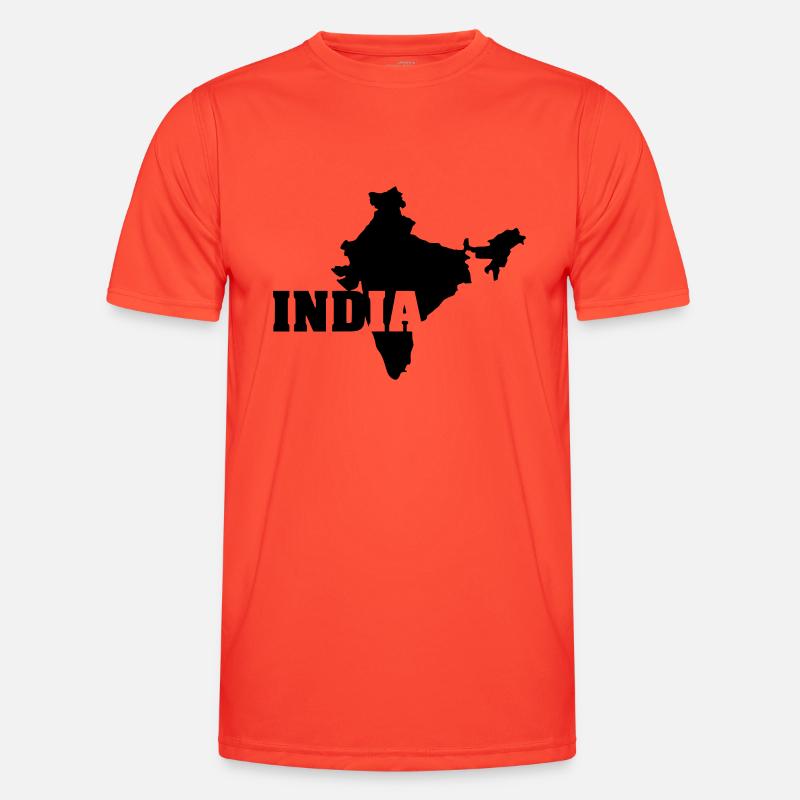 India (ID: 002004) Männer Funktions-T-Shirt