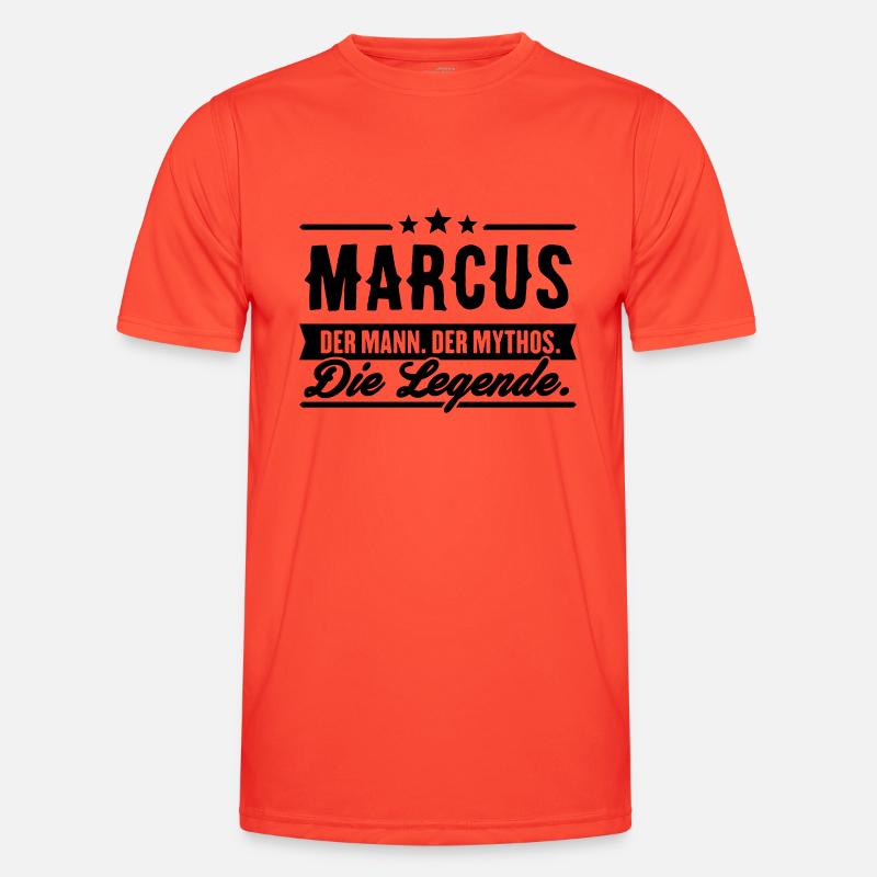 Man Myth Legend Marcus Men's Functional T-Shirt