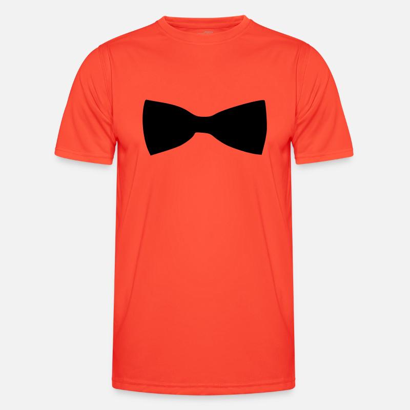 Fliege Männer Funktions-T-Shirt