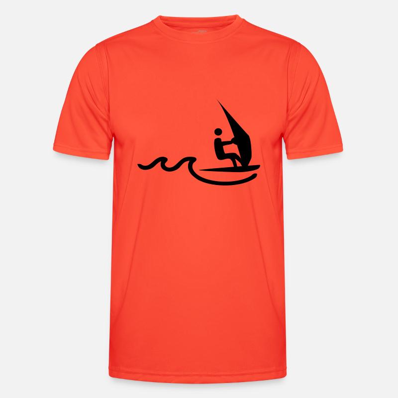 windsurfer Männer Funktions-T-Shirt