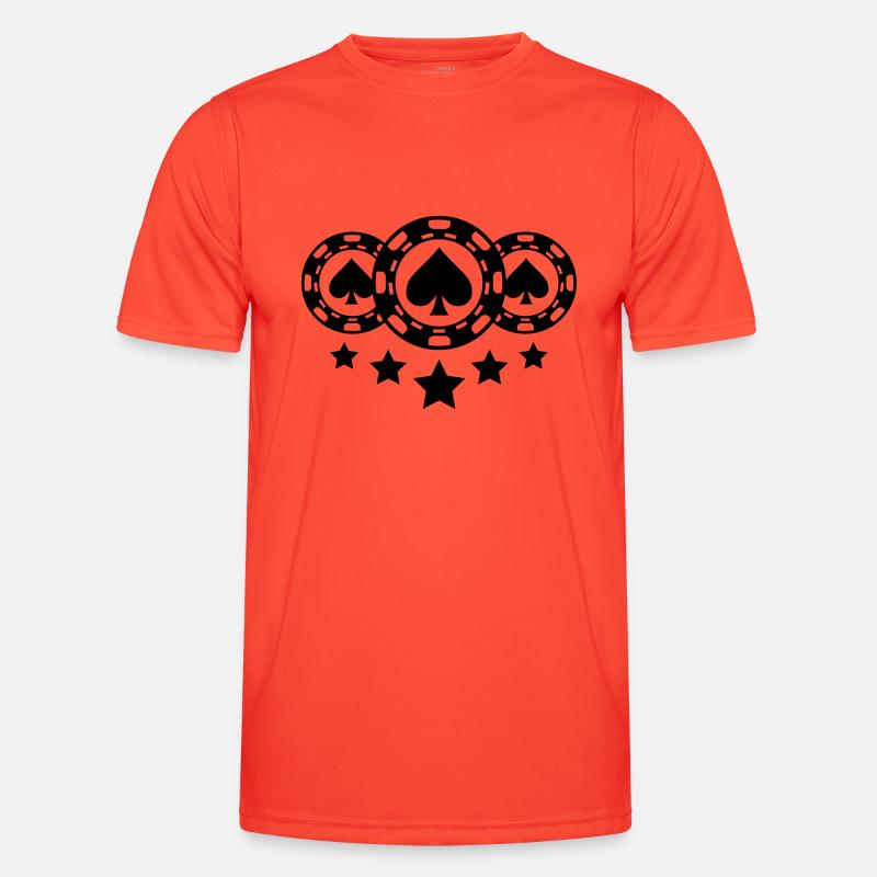 poker_chips_design_c1 Men's Functional T-Shirt