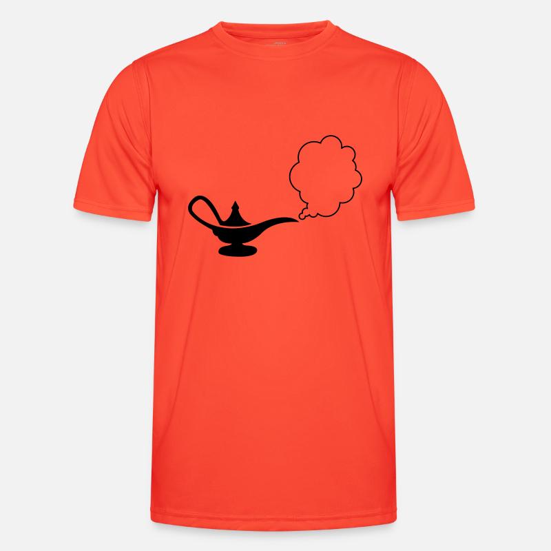 wunderlampe_01 - Men's Functional T-Shirt - grenadine
