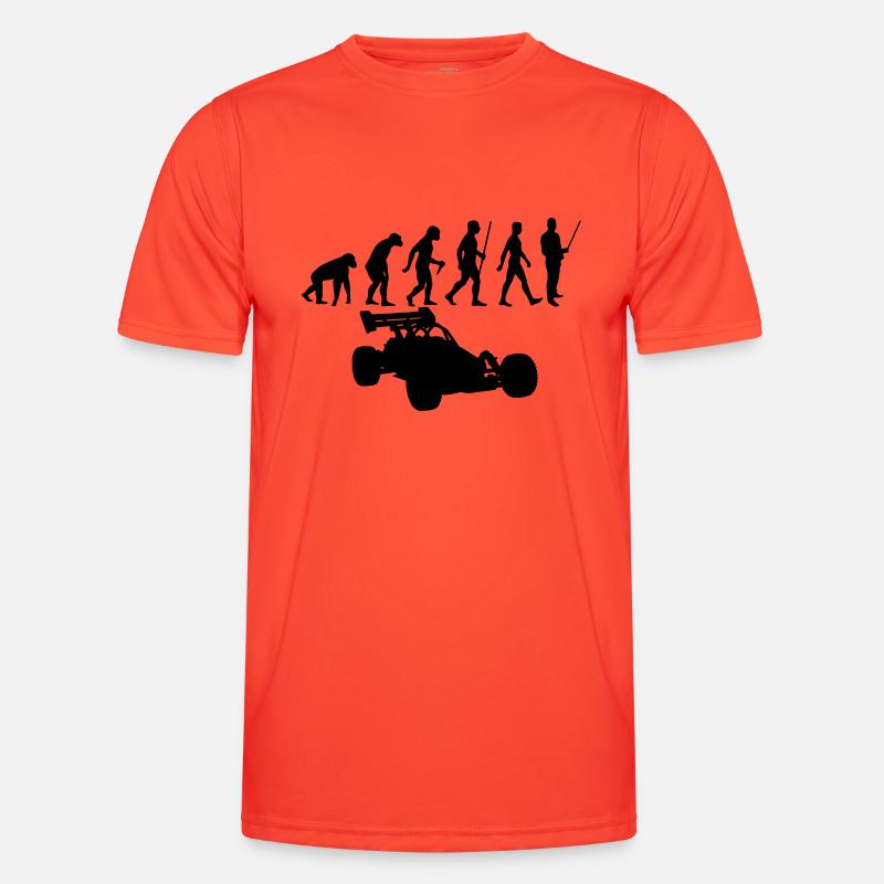 Evolution rc car Männer Funktions-T-Shirt