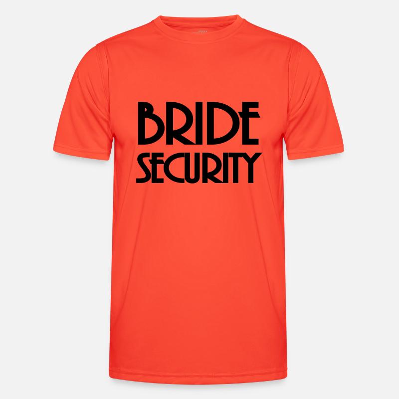 Bride Security Männer Funktions-T-Shirt