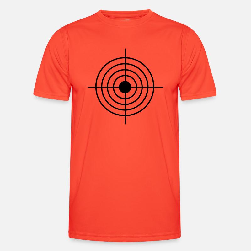 Target Shoot Aim Men's Functional T-Shirt