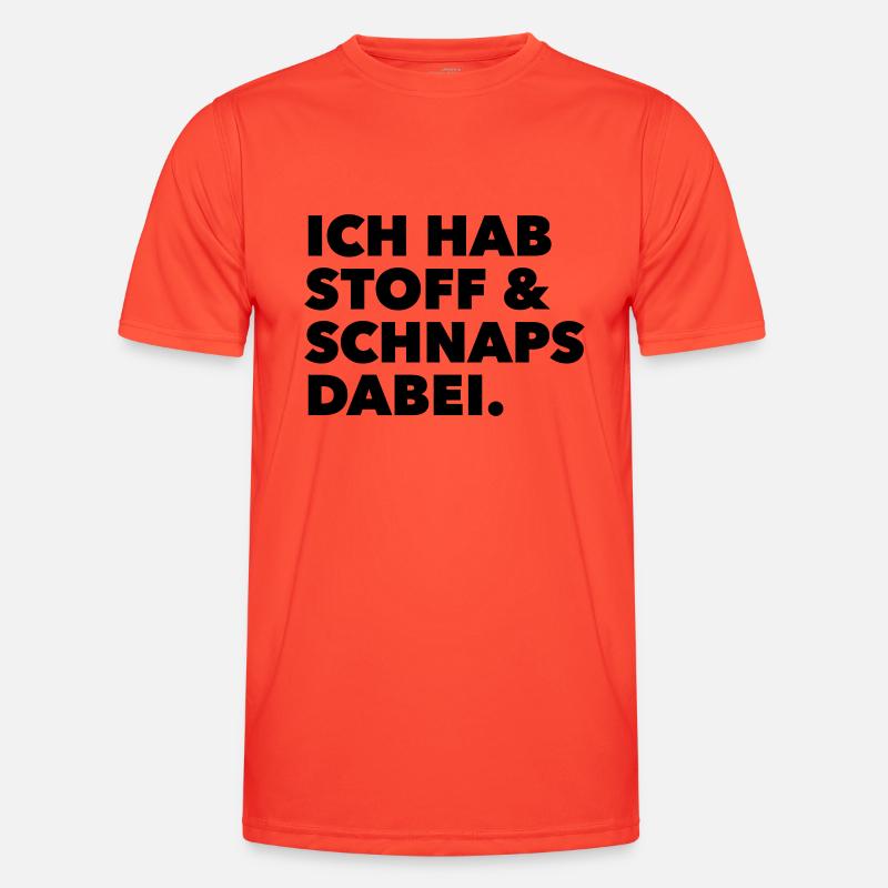 stoff & schnaps Männer Funktions-T-Shirt