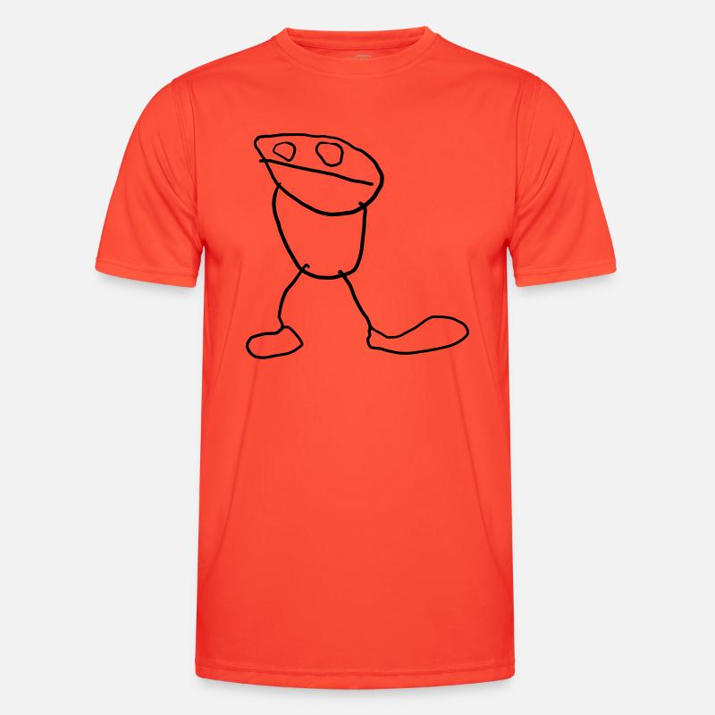 Männchen (by Linus) Männer Funktions-T-Shirt